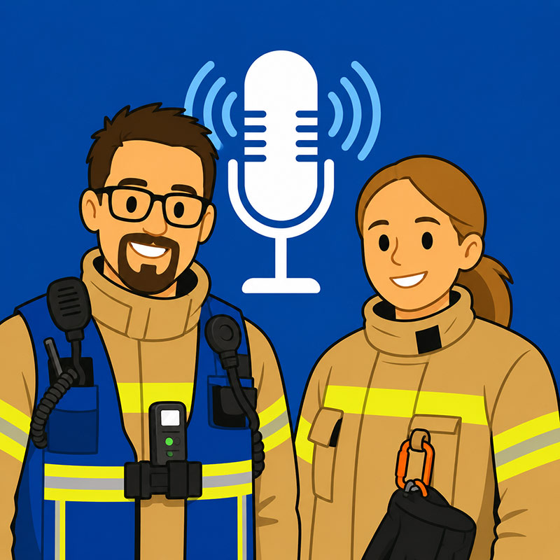 Podcast zum Thema Vegetationsbrandbekämpfung